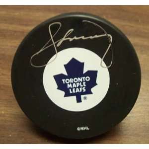  Borje Salming Autographed Hockey Puck: Sports & Outdoors