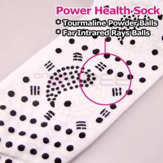   Far Infrared Rays Heat Health Cotton Socks Balance Body  