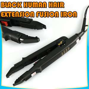 PROFESSIONAL BLACK HAIR EXTENSION FUSION IRON GT01  