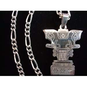   Jamshid Symbol Capital Of Column Necklace Iranian Persian Pahlavi