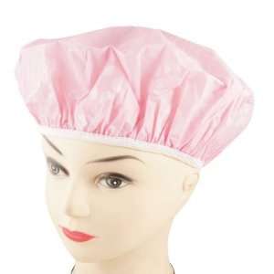   Print Bouffant Spa Shower Cap Bath Hat Light Pink: Home & Kitchen