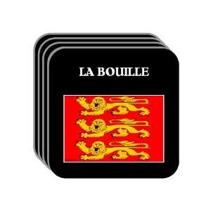   )   LA BOUILLE Set of 4 Mini Mousepad Coasters 