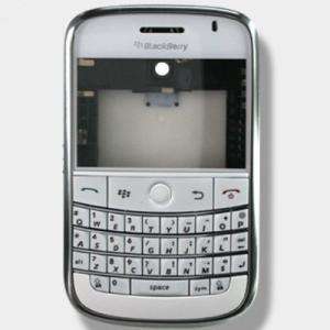100% OEM Blackberry 9000 Black OEM Full Housing Repair Parts WHITE 