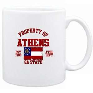   Property Of Athens / Athl Dept  Georgia Mug Usa City