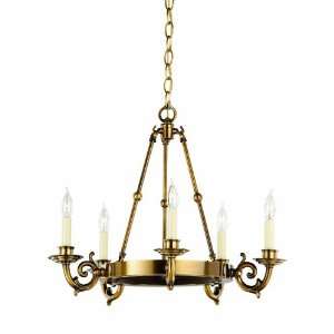   09 Volcano Barrington Ring Chandelier 5Lt Volcano