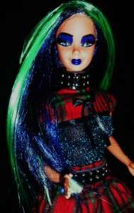 Tartan Punk Rocker Princess ~ OOAK Barbie doll  