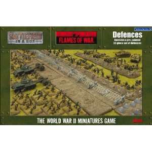  Battlefield In A Box Defenses Flames of War Toys & Games