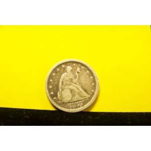  1875 S Twenty Cents Piece Coin G 