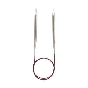  Boye Fixed Circular Knit Needle Nickle Plated 32 Size 13 