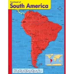  New Chart Continent South America Trend Enterprises Inc 