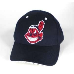  Cleveland Indians Classic Blue Baseball Hat: Sports 