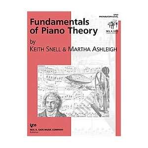  Fundamentals of Piano Theory   Preparatory Level: Musical 
