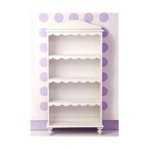  Bratt Decor Jane Bookcase Color White Baby