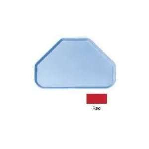  Carlisle Glasteel Red Trapezoid Cafeteria Tray 1 DZ 2214FG 