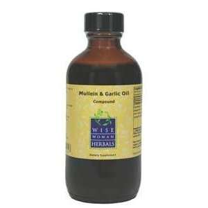  Mullein & Garlic Oil Compound 2 oz (WiseWoman): Health 
