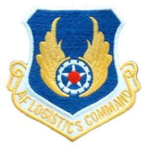  U.S. Air Force Logistics Command Shield Patch Blue & White 