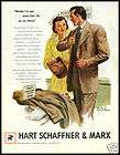 1925 Hart Schaffner Marx Mens Clothing Suits Ad  