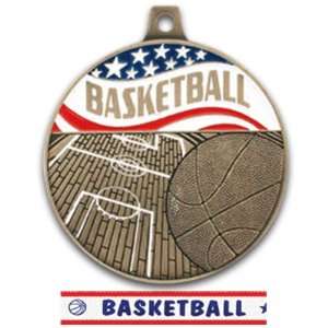25 Americana Custom Basketball Medals BRONZE MEDAL/AMERICANA Custom 