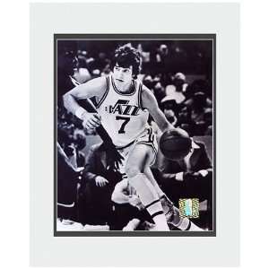   File New Orleans Jazz Pete Maravich Matted Photo: Sports & Outdoors