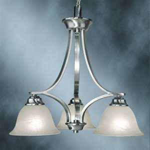   Lighting 10050 STN 3 Light Marissa Chandelier: Home Improvement
