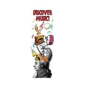  Discover Music Bookmarks Package of 10