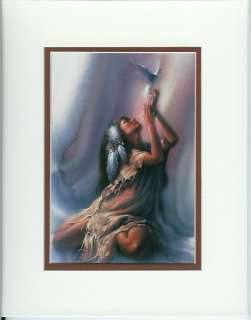 The Gift by Lee Bogle Native American Wester Print  