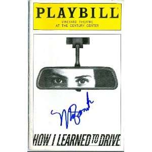  Mary Louise Parker autographed Playbill Program How I 