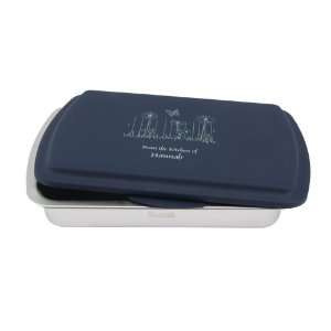 Personalized Cake Pan & Lid, 9x13 Navy Blue by Thats My Pan!:  