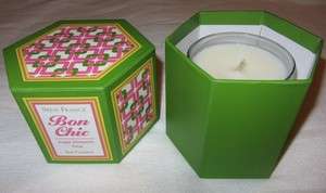 NEW SEDA FRANCE BON CHIC CANDLE SUGAR BLOSSOM LIME 8 OUNCE IN GLASS 