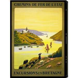  Bretagne, France AZV00145 framed painting
