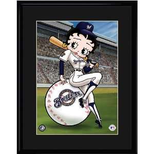  Milwaukee Brewers MLB Betty On Deck Collectible: Sports 