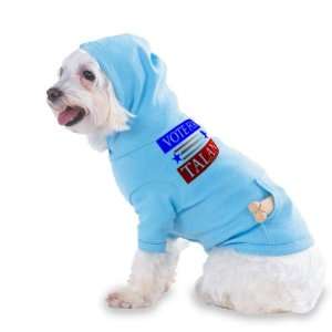  VOTE FOR TALAN Hooded (Hoody) T Shirt with pocket for your 