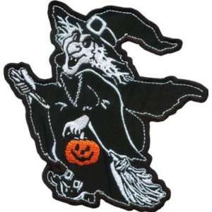  Witch Fun Halloween Embroidered Nice Biker Vest Patch 