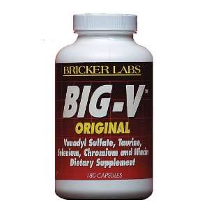  Bricker Labs   Vanadyl Big V, 180 capsules Health 