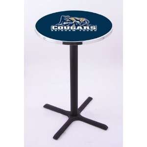    BYU Brigham Young University Black Pub Table: Sports & Outdoors