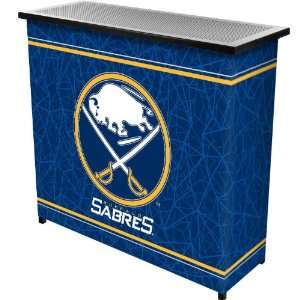   BS   NHL Buffalo Sabres 2 Shelf Portable Bar w/ Case: Sports