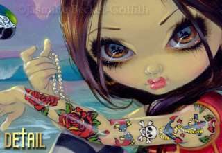 Bootstrap Betsy tattoo pirate girl Jasmine Becket Griffith lowbrow art 