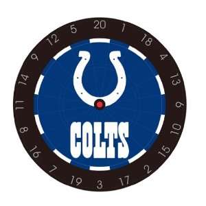   Indianapolis Colts Bristle Dart Board with Darts: Sports & Outdoors