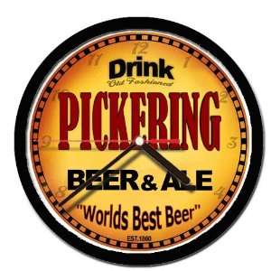  PICKERING beer and ale cerveza wall clock: Everything Else