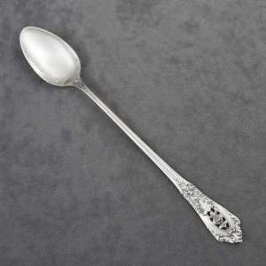 Rose Point by Wallace, Sterling Iced Tea/Beverage Spoon:  