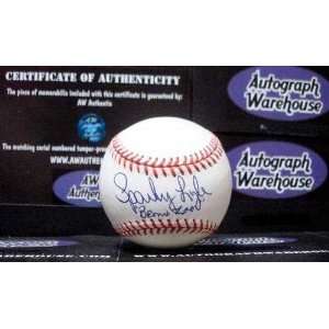   /Hand Signed Baseball inscribed Bronx Zoo