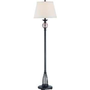  Lite Source LS 81167 Meara Floor Lamp, Dark Bronze with 