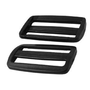  Allegra K 2 Pcs Hard Plastic 2 Strapping Slide Rectangle 