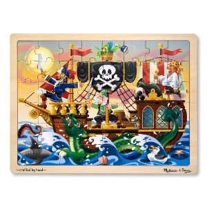  Pirates Adventure Wooden Jigsaw Puzzle   48 Piece Toys 