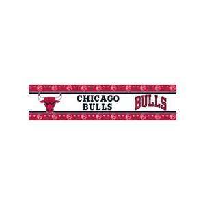 RoomMates Chicago Bulls NBA Peel and Stick Wall Border:  