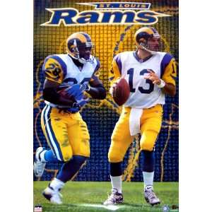  St. Louis Rams Kurt Warner 1999 Poster (Sports Memorabilia 