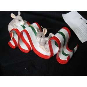  Candy Ribbon Charming Tails Ornament Silvestri: Everything Else