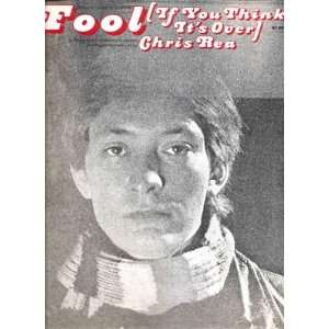  Sheet Music Fool Chris Rhea 206 