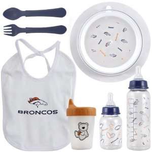 Denver Broncos Newborn Necessities Gift Set  Sports 