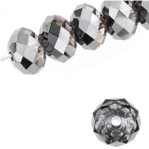  Swarovski Crystal #5040 6mm Crystal Silver Night (10 